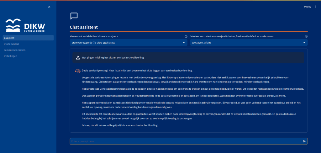 Generatieve AI en Large language models