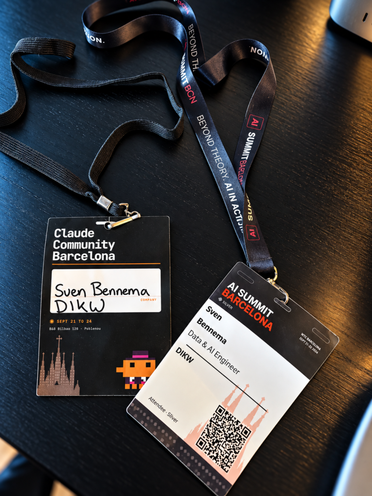 Claude Community Barcelona op maandag, gevolgd door AI Summit Barcelona op dinsdag en woensdag.